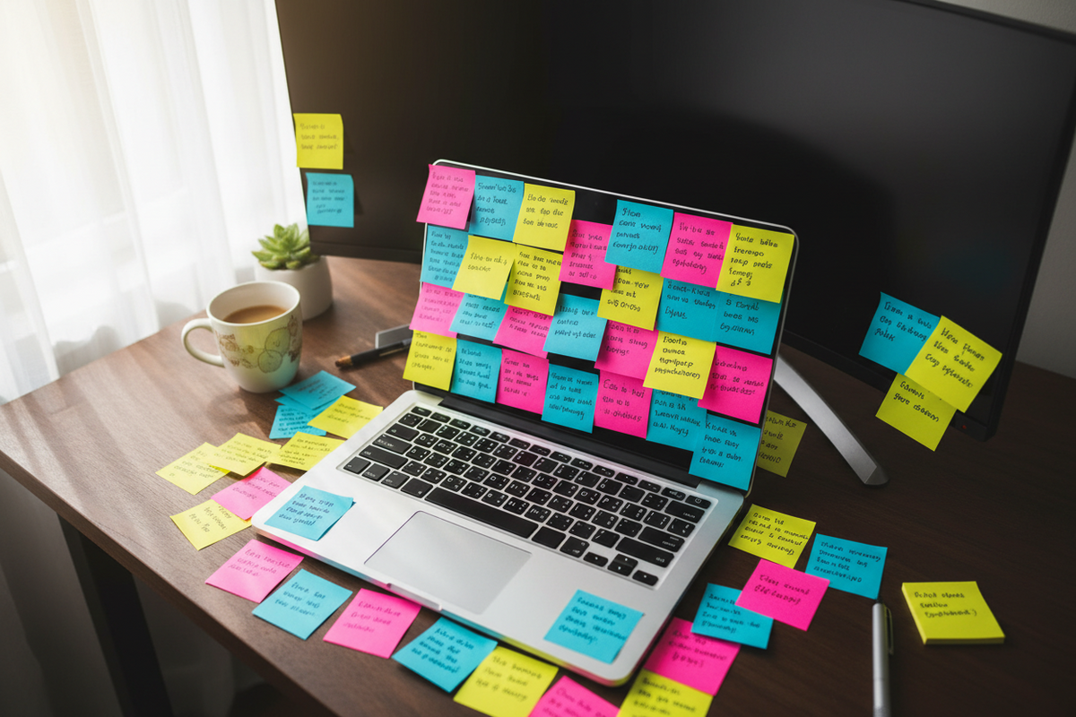 The Sticky-Note Chaos System (And How to Actually Break It)